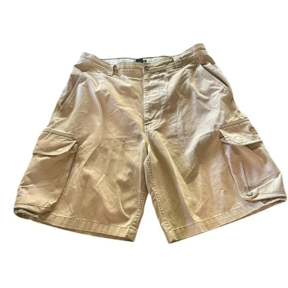 Vtg Jean Co. Ralph Lauren Military Cargo Shorts - Mens Size 36 - Light Tan